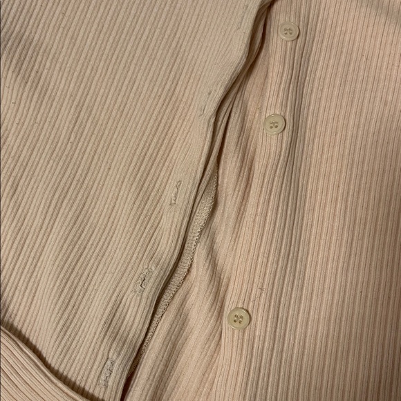 Reformation Cream Ribbed Knitwear - Picture 4 of 7